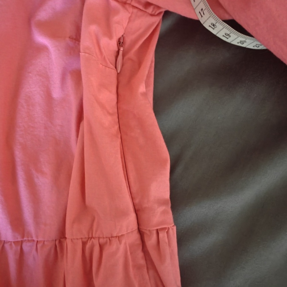 J. Crew Factory Coral Pink Mini Dress - Picture 11 of 16